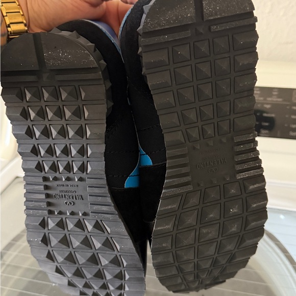 Valentino Black and Blue Sneakers - Picture 6 of 6